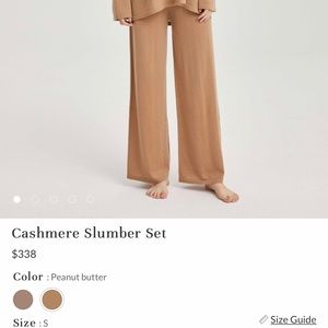 Nap Loungewear Cashmere Slumber Set
